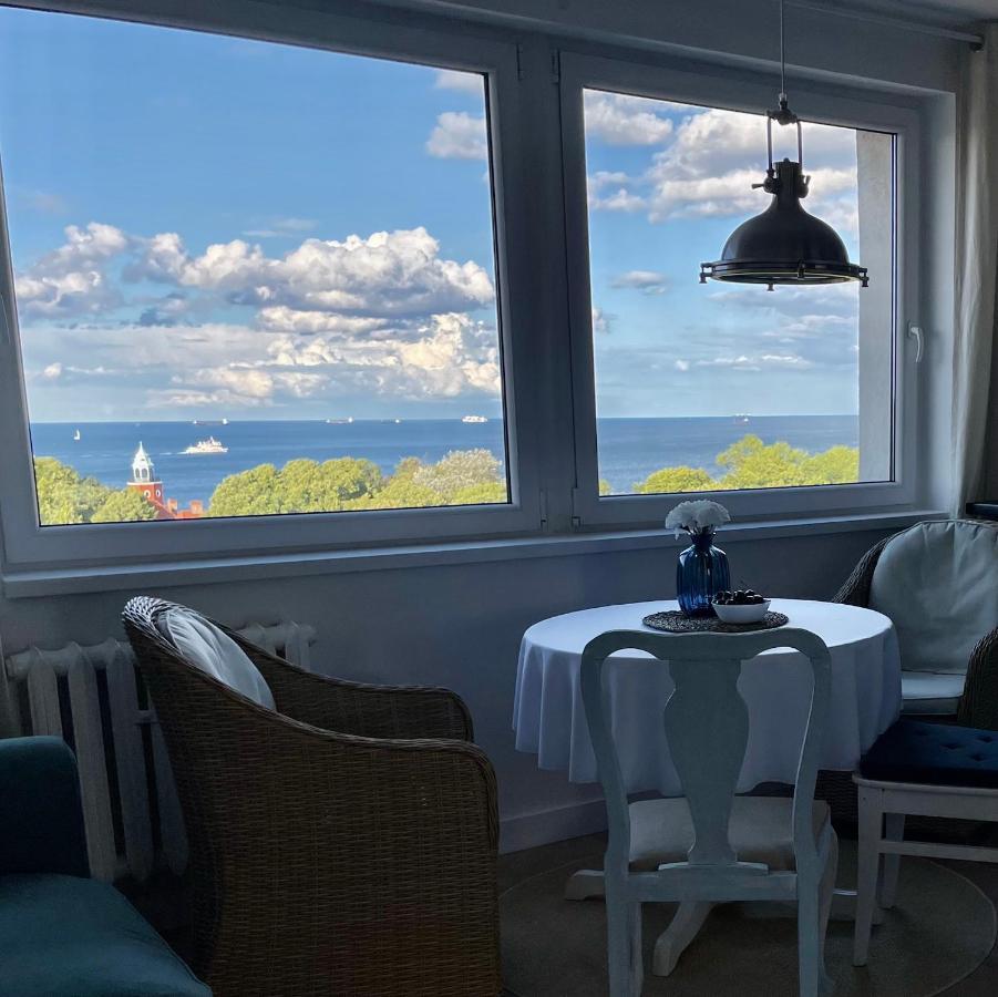 Ferienwohnung Marina Z Widokiem Na Morze Zoppot Exterior foto