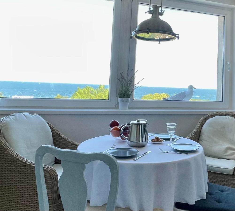 Ferienwohnung Marina Z Widokiem Na Morze Zoppot Exterior foto